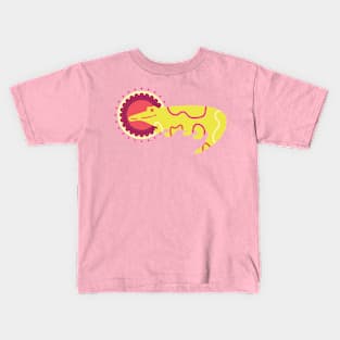 Yellow Alligator Kids T-Shirt